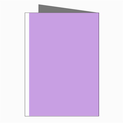 Luscious Lavender Hex #cca3e7 Greeting Cards (Pkg of 8) from ArtsNow.com Right