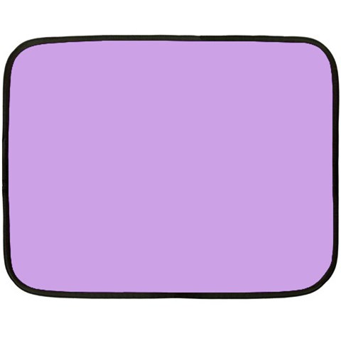 Luscious Lavender Hex #cca3e7 Fleece Blanket (Mini) from ArtsNow.com 35 x27  Blanket