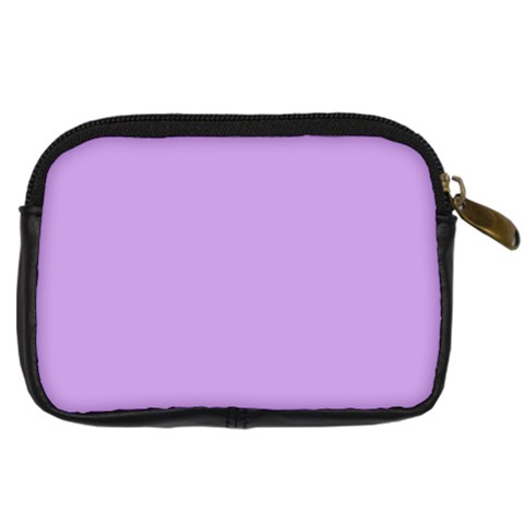 Luscious Lavender Hex #cca3e7 Digital Camera Leather Case from ArtsNow.com Back