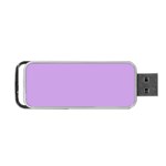 Luscious Lavender Hex #cca3e7 Portable USB Flash (One Side)