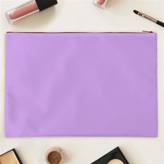 Luscious Lavender Hex #cca3e7 Cosmetic Bag (XXL) from ArtsNow.com Back