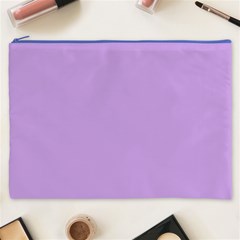 Luscious Lavender Hex #cca3e7 Cosmetic Bag (XXXL) from ArtsNow.com Front