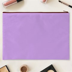 Luscious Lavender Hex #cca3e7 Cosmetic Bag (XXXL) from ArtsNow.com Back