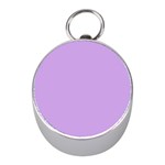 Luscious Lavender Hex #cca3e7 Mini Silver Compasses