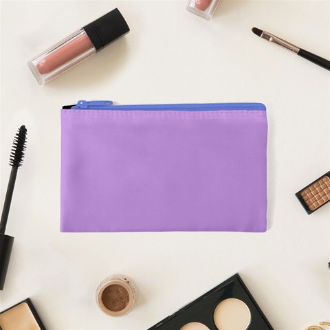 Luscious Lavender Hex #cca3e7 Cosmetic Bag (XS) from ArtsNow.com Front