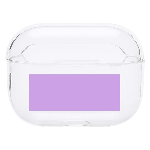 Luscious Lavender Hex #cca3e7 Hard PC AirPods Pro Case from ArtsNow.com Front