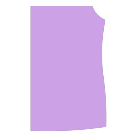 Luscious Lavender Hex #cca3e7 Women s Button Up Vest from ArtsNow.com Front Left