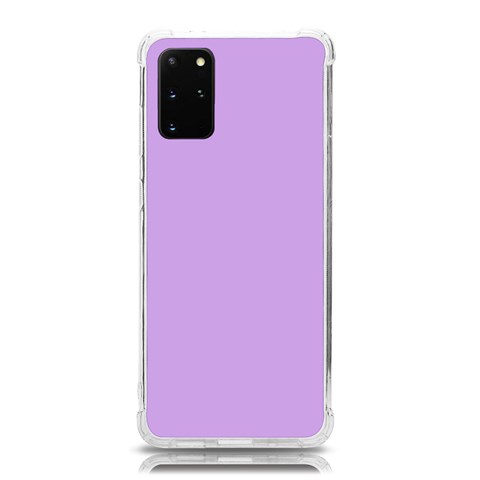 Luscious Lavender Hex #cca3e7 Samsung Galaxy S20 Plus 6.7 Inch TPU UV Case from ArtsNow.com Front