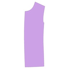 Luscious Lavender Hex #cca3e7 Kids  Stylish Hooded Puffer Vest from ArtsNow.com Front Left