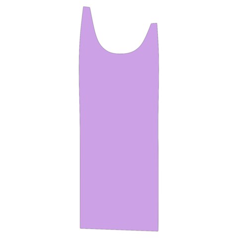 Luscious Lavender Hex #cca3e7 Kids  Stylish Hooded Puffer Vest from ArtsNow.com Front Left Side