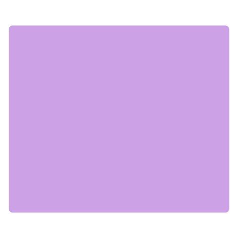 Luscious Lavender Hex #cca3e7 Premium Plush Fleece Blanket (Small) from ArtsNow.com 50 x40  Blanket Front