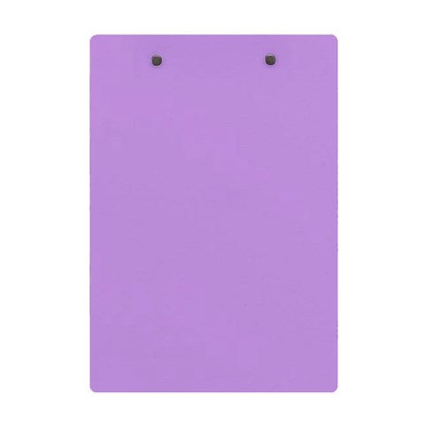 Luscious Lavender Hex #cca3e7 A5 Acrylic Clipboard from ArtsNow.com Back