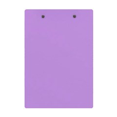 Luscious Lavender Hex #cca3e7 A5 Acrylic Clipboard from ArtsNow.com Back