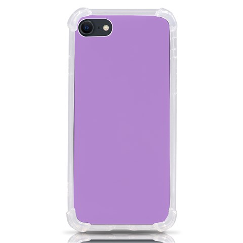 Luscious Lavender Hex #cca3e7 iPhone SE from ArtsNow.com Front