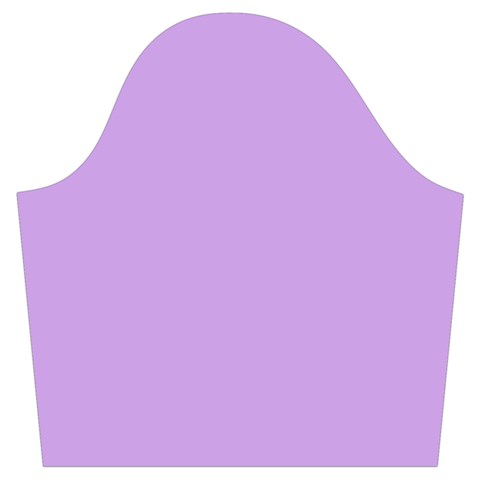 Luscious Lavender Hex #cca3e7 Trumpet Sleeve Cropped Top from ArtsNow.com Sleeve Left