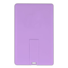 Luscious Lavender Hex #cca3e7 Name Card Style USB Flash Drive from ArtsNow.com Front