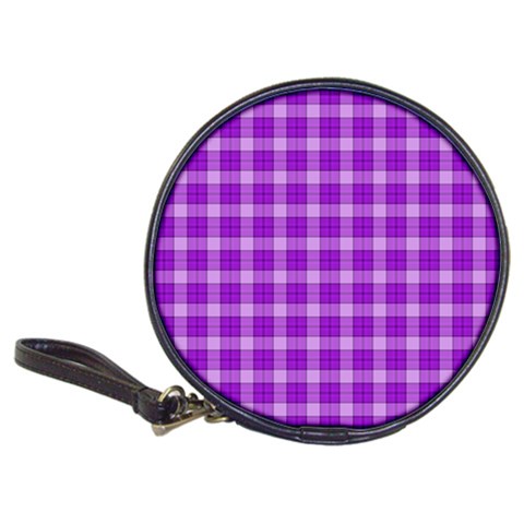 Purple Plaid Tartan 3 Classic 20 Front