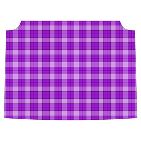 Purple Plaid Tartan 3 Sleeveless Cozy Lounge Set  from ArtsNow.com Front