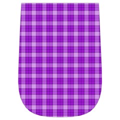 Purple Plaid Tartan 3 Wristlet Pouch Bag (Small) from ArtsNow.com Left Side