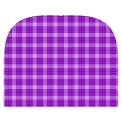 Purple Plaid Tartan 3 Make Up Case (Small) from ArtsNow.com Front