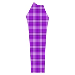 Purple Plaid Tartan 3 Women s Long Sleeve Raglan T Sleeve Right