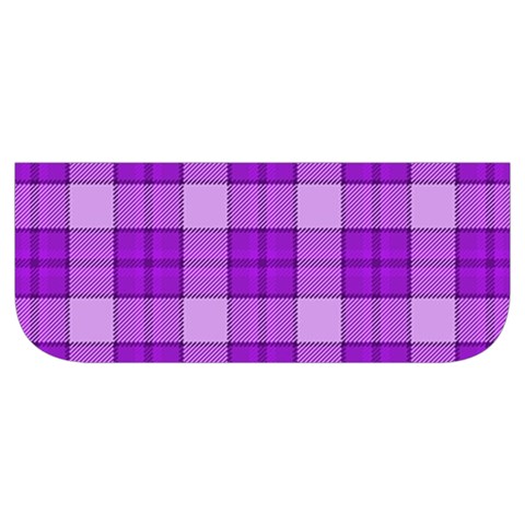 Purple Plaid Tartan 3 Men s Side Zip Front Pouch Ski And Snowboard Bib Pants	 from ArtsNow.com Left Pocket Cover