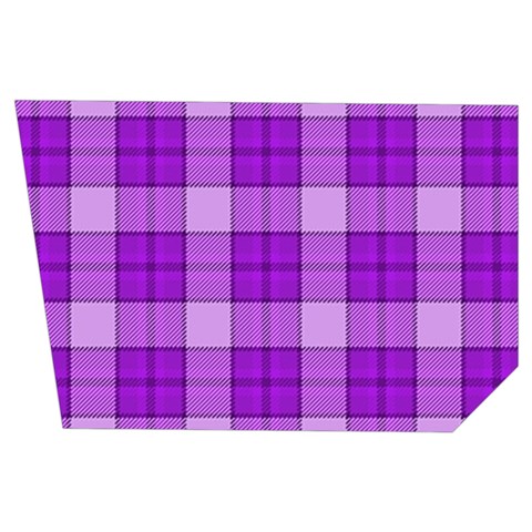 Purple Plaid Tartan 3 Men s Side Zip Front Pouch Ski And Snowboard Bib Pants	 from ArtsNow.com Loop Left