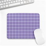 Purple Plaid Tartan 2 Small Mousepad