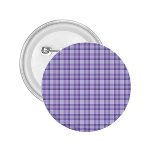 Purple Plaid Tartan 2 2.25  Buttons from ArtsNow.com Front