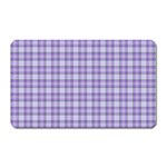 Purple Plaid Tartan 2 Magnet (Rectangular)