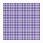 Purple Plaid Tartan 2 Medium Glasses Cloth