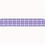 Purple Plaid Tartan 2 Small Bar Mat