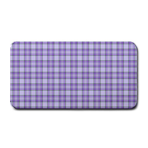 Purple Plaid Tartan 2 Medium Bar Mat from ArtsNow.com 16 x8.5  Bar Mat