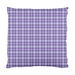 Purple Plaid Tartan 2 Standard Cushion Case (One Side)