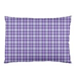 Purple Plaid Tartan 2 Pillow Case