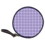 Purple Plaid Tartan 2 Classic 20-CD Wallets