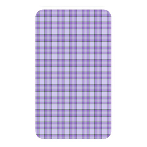 Purple Plaid Tartan 2 Memory Card Reader (Rectangular) from ArtsNow.com Front