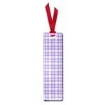 Purple Plaid Tartan 2 Small Book Marks