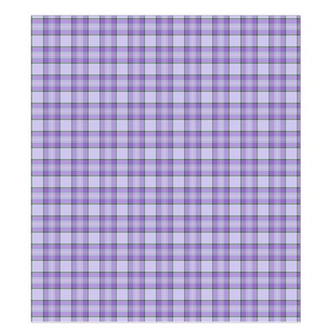 Purple Plaid Tartan 2 Duvet Cover (King Size) from ArtsNow.com Duvet Quilt