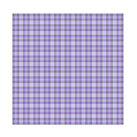 Purple Plaid Tartan 2 Duvet Cover Double Side (Full/ Double Size) from ArtsNow.com Front