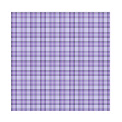 Purple Plaid Tartan 2 Duvet Cover Double Side (Full/ Double Size) from ArtsNow.com Front