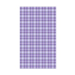 Purple Plaid Tartan 2 Duvet Cover Double Side (Single Size) from ArtsNow.com Front