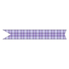 Purple Plaid Tartan 2 Midi Wrap Pencil Skirt from ArtsNow.com Hem