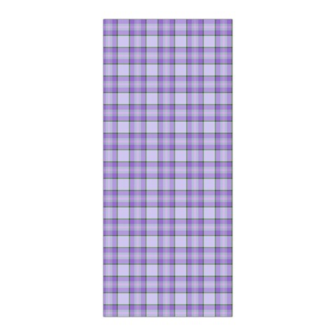 Purple Plaid Tartan 2 Pleated Skirt from ArtsNow.com Front Pleats