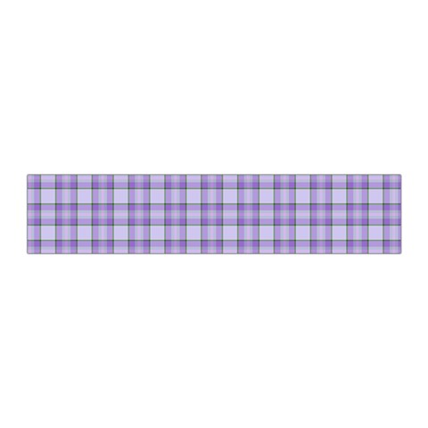 Purple Plaid Tartan 2 Pleated Skirt from ArtsNow.com Waist Band