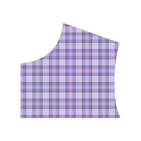 Purple Plaid Tartan 2 Women s Button Up Vest from ArtsNow.com Top Left