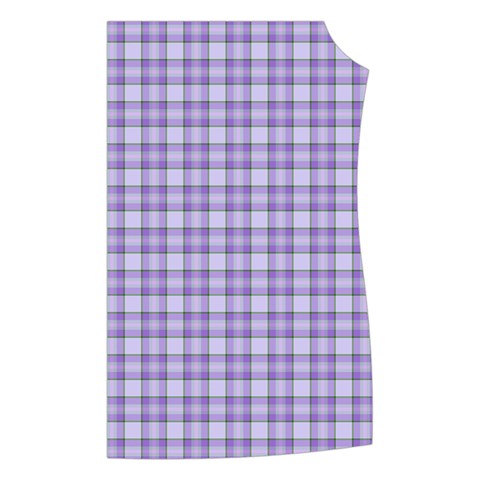 Purple Plaid Tartan 2 Women s Button Up Vest from ArtsNow.com Front Left