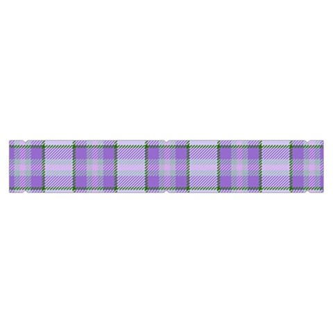 Purple Plaid Tartan 2 Everyday Shoulder Bag with Pouch Bag from ArtsNow.com Bottom