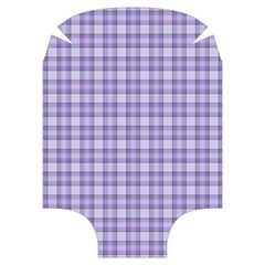 Purple Plaid Tartan 2 Luggage Cover (Medium) from ArtsNow.com Front