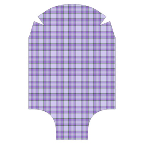 Purple Plaid Tartan 2 Luggage Cover (Small) from ArtsNow.com Front